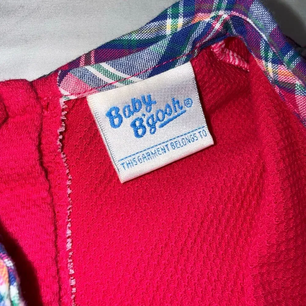 Vintage Osh Kosh pink cat romper 24M EUC